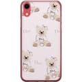 Pikkukuva 1 / 2: Apple iPhone XR Läpinäkyvä kuori Teddy Dior Vibes - ylellinen nalle muotityyliin