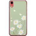 Miniatyrbillede 1 af 2: Apple iPhone XR Gennemsigtig cover Præstekraver - blomstret mønster i svensk sommerstil