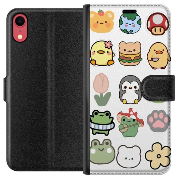 Apple iPhone XR Lommeboketui Kawaii Friends