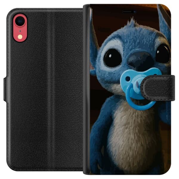 Apple iPhone XR Lommeboketui Stitch & Napp - babytema med søt karakter