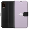 Miniatyrbild 1 av 3: Apple iPhone XS Max Plånboksfodral Lila Moln – minimalistiskt moln på lila bakgrund