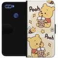 Miniatyrbillede 1 af 3: Huawei P smart Tegnebogsetui Nalle Pooh-stil - klassisk bjørnemotiv i en ny fortolkning
