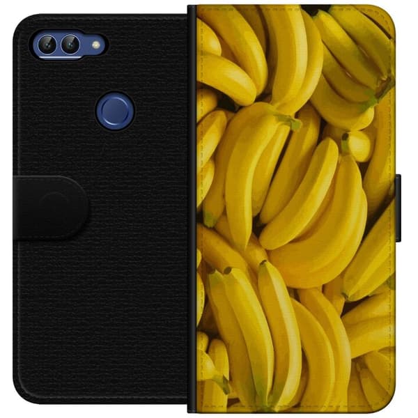 Huawei P smart Lompakkokotelo Banaani kuvio