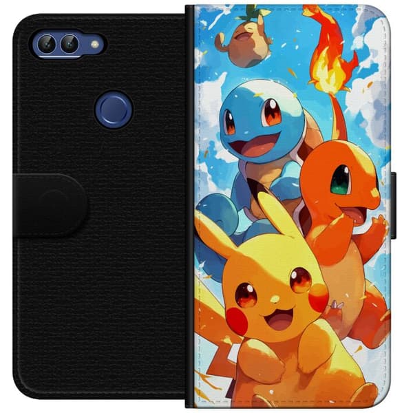 Huawei P smart Lompakkokotelo Pocket Creatures - innoittanut Pokémonista mainitsematta nimeä