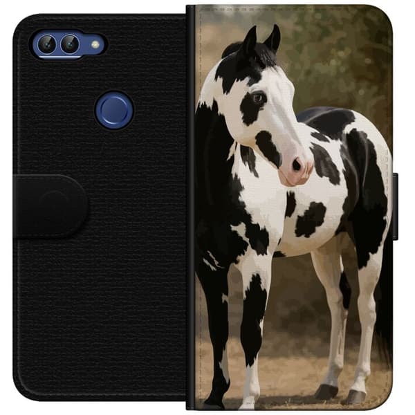 Huawei P smart Lompakkokotelo Kaunis Hevonen - elegantti hevonen kuva-aihe