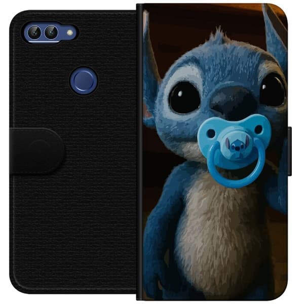 Huawei P smart Lompakkokotelo Stitch & Napp - vauvateema söpöllä hahmolla