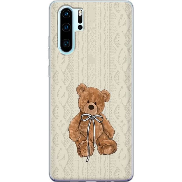 Huawei P30 Pro Gjennomsiktig deksel Liten Bamse – klassisk bamse i enkel design