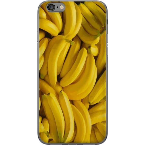 Apple iPhone 6 Gennemsigtig cover Banan mønster
