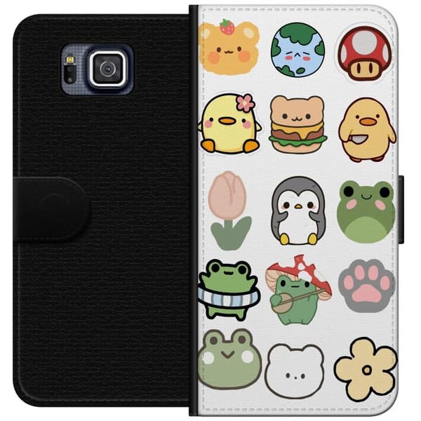 Samsung Galaxy Alpha Lompakkokotelo Kawaii Friends