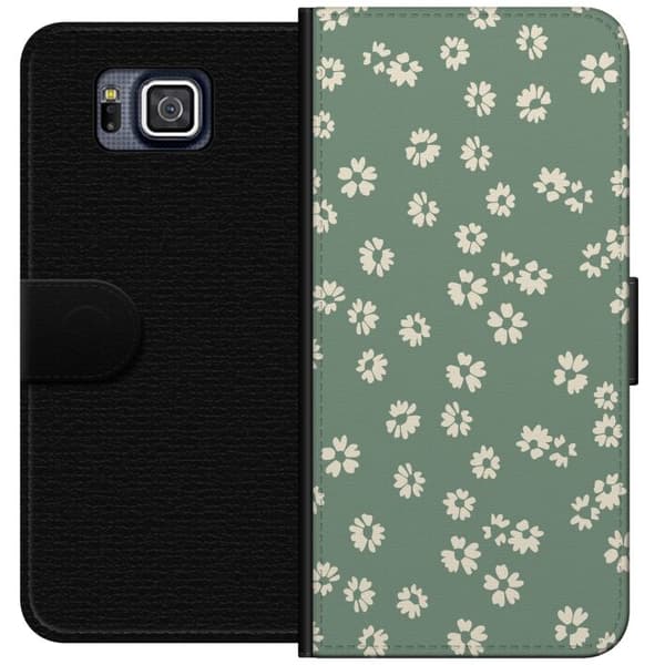 Samsung Galaxy Alpha Lompakkokotelo Kukkaisunelma - Värikäs Kukkakuvio