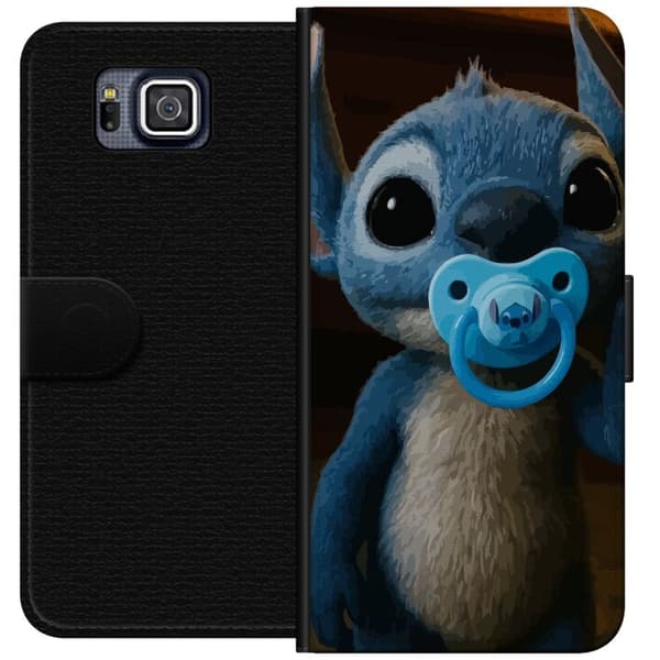 Samsung Galaxy Alpha Tegnebogsetui Stitch & Napp - babytema med sød karakter