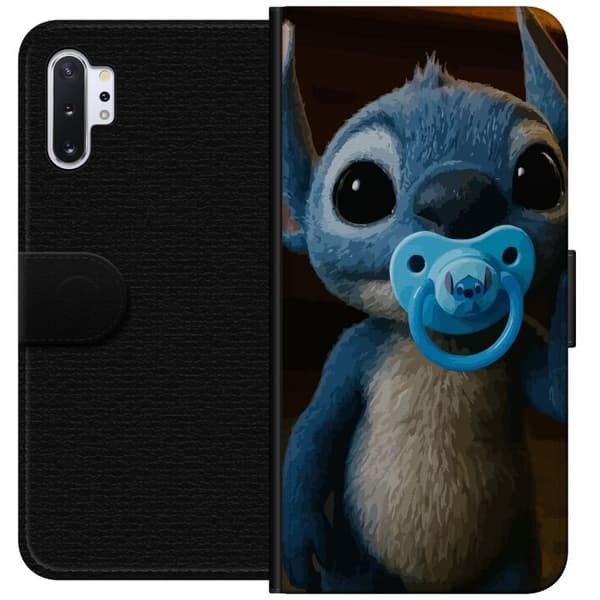 Samsung Galaxy Note10+ Lommeboketui Stitch & Napp - babytema med søt karakter