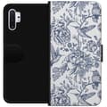 Pikkukuva 1 / 3: Samsung Galaxy Note10+ Lompakkokotelo Kukat & Linnut - Romanttinen Vintage-tyylinen Kuviointi