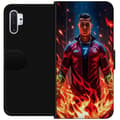Pikkukuva 1 / 3: Samsung Galaxy Note10+ Lompakkokotelo Ronaldo Inferno - jalkapallolegenda liekeissä