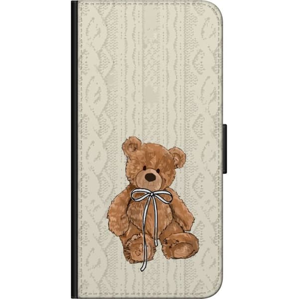 Samsung Galaxy Note10+ Tegnebogsetui Lille Teddy – klassisk teddy i enkel design