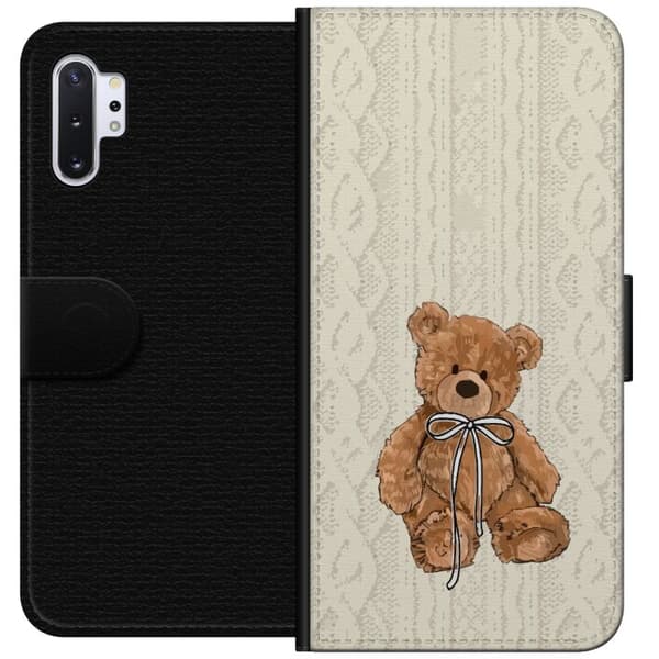 Samsung Galaxy Note10+ Tegnebogsetui Lille Teddy – klassisk teddy i enkel design