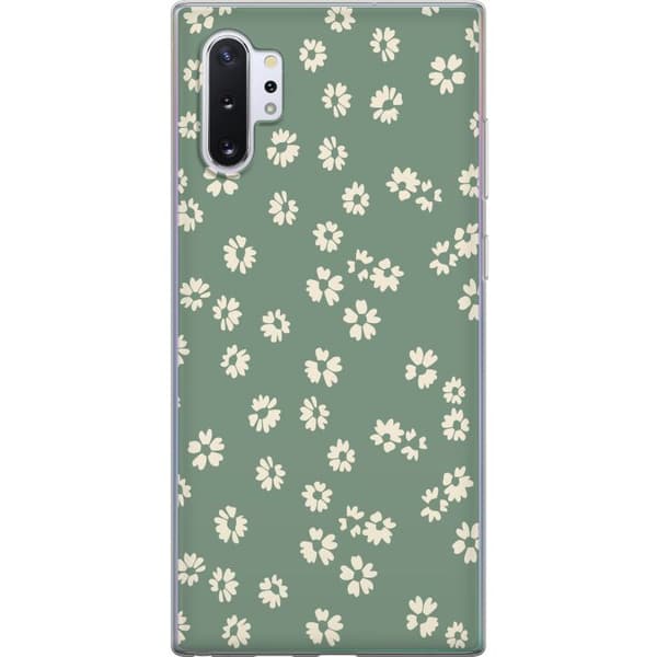 Samsung Galaxy Note10+ Läpinäkyvä kuori Kukkaisunelma - Värikäs Kukkakuvio