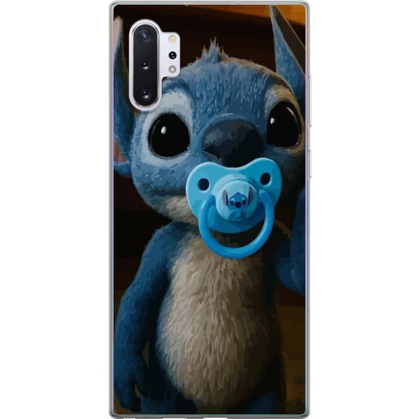 Samsung Galaxy Note10+ Gjennomsiktig deksel Stitch & Napp - babytema med søt karakter