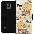 Miniatyrbilde 1 av 3: Samsung Galaxy Note 4 Lommeboketui Nalle Pooh stil - klassisk bjørnemotiv i en ny tolkning