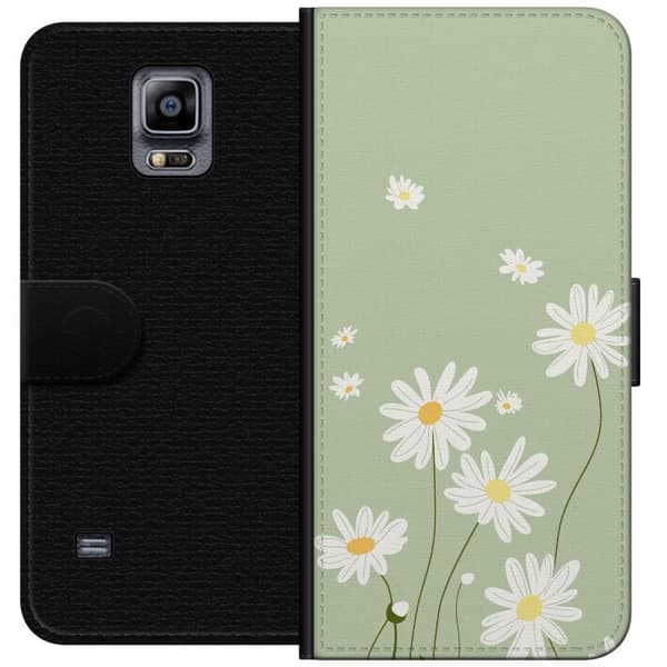 Samsung Galaxy Note 4 Tegnebogsetui Præstekraver - blomstret mønster i svensk sommerstil