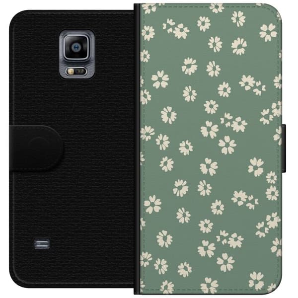 Samsung Galaxy Note 4 Tegnebogsetui Blomsterdrøm - Farverigt Blomstermønster
