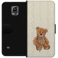 Miniatyrbillede 1 af 3: Samsung Galaxy Note 4 Tegnebogsetui Lille Teddy – klassisk teddy i enkel design