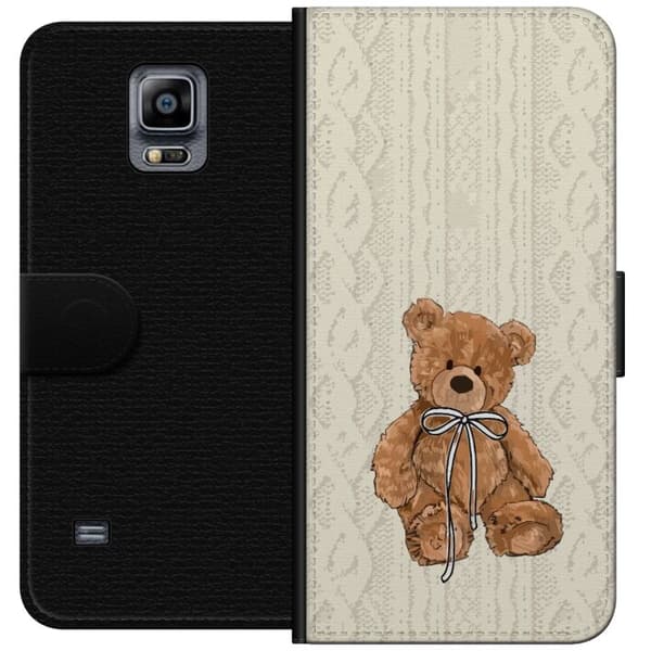 Samsung Galaxy Note 4 Tegnebogsetui Lille Teddy – klassisk teddy i enkel design