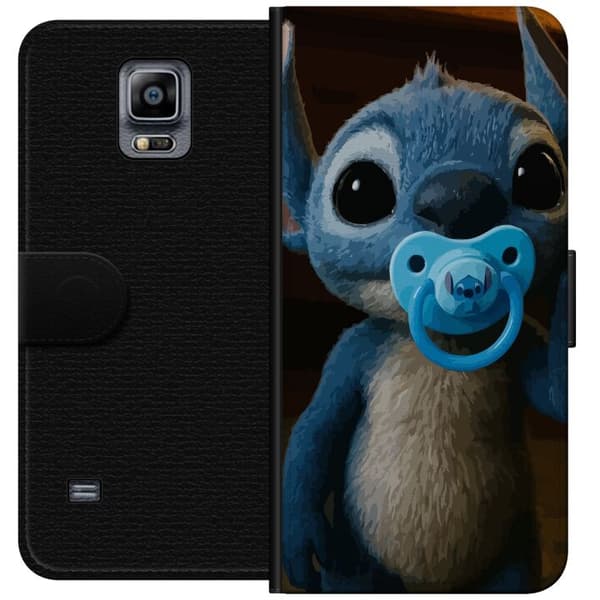 Samsung Galaxy Note 4 Lompakkokotelo Stitch & Napp - vauvateema söpöllä hahmolla