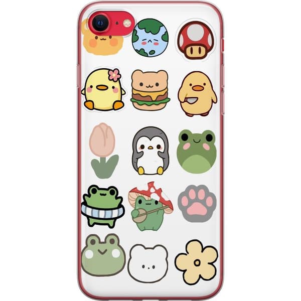 Apple iPhone 7 Gennemsigtig cover Kawaii Friends