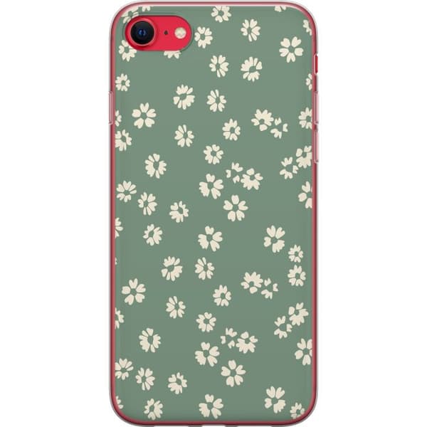 Apple iPhone 7 Gjennomsiktig deksel Blomsterdrøm - Fargerikt Blomstermønster
