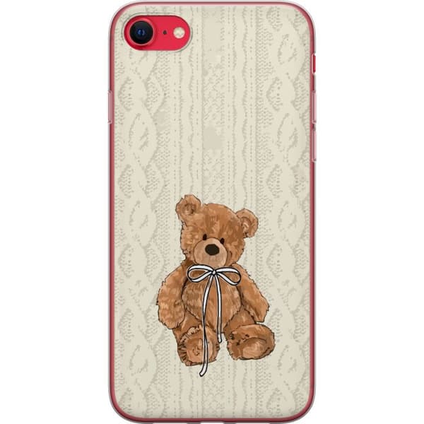 Apple iPhone 7 Gjennomsiktig deksel Liten Bamse – klassisk bamse i enkel design