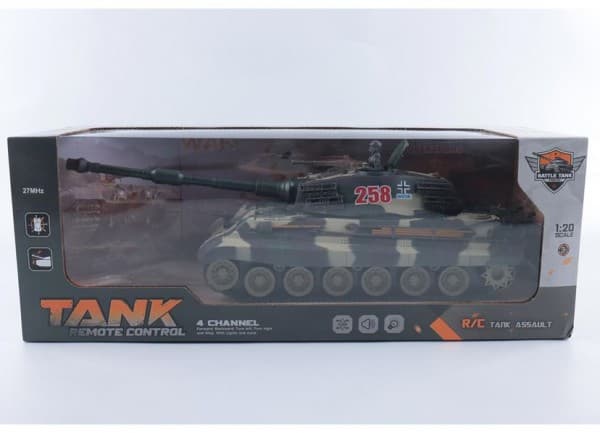 R/C-tank lys lyd