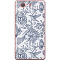 Miniatyrbild 1 av 3: Sony Xperia Z3 Compact Genomskinligt Skal Blomster & Fåglar – romantiskt mönster i vintage-stil