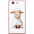 Miniatyrbilde 1 av 3: Sony Xperia Z3 Compact Gjennomsiktig deksel  Søtt Lam - tegneseriestil for barn og babyprodukter