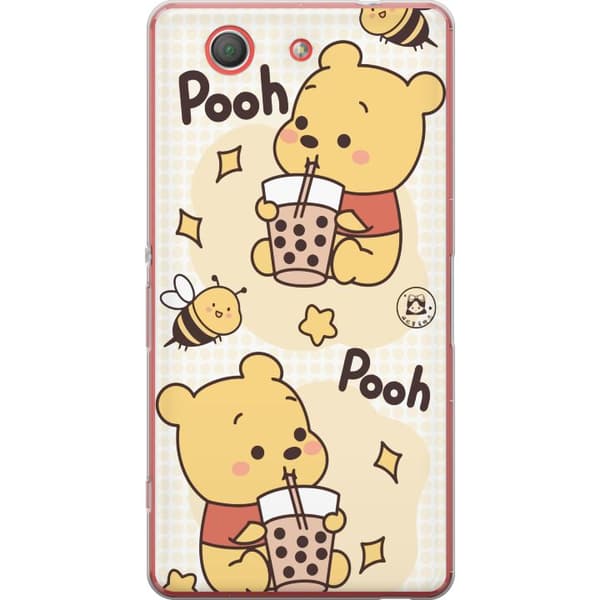 Sony Xperia Z3 Compact Genomskinligt Skal Nalle Pooh Style – klassiskt björnmotiv i ny tolkning