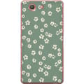 Miniatyrbild 1 av 3: Sony Xperia Z3 Compact Genomskinligt Skal Blomsterdröm – färgglatt blommönster