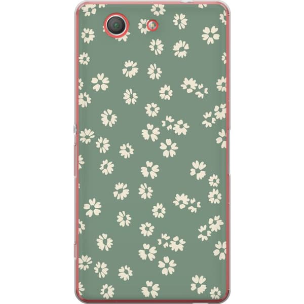 Sony Xperia Z3 Compact Genomskinligt Skal Blomsterdröm – färgglatt blommönster