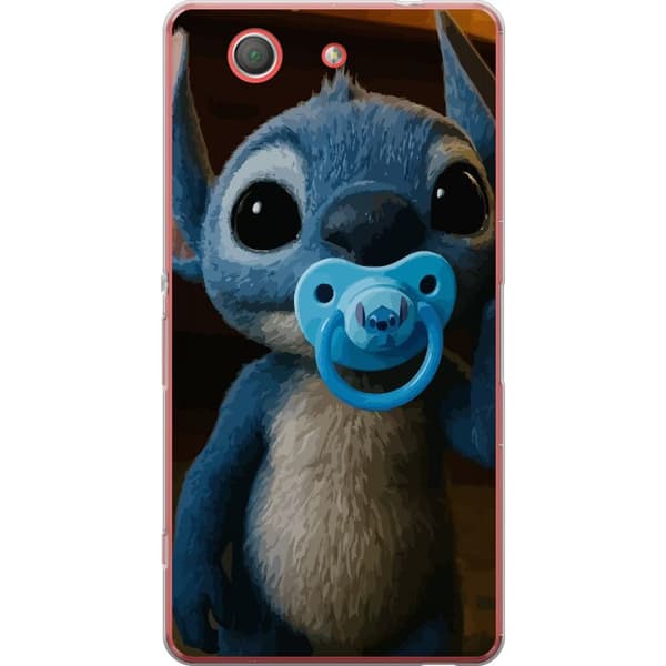 Sony Xperia Z3 Compact Genomskinligt Skal Stitch & Napp – babytema med söt karaktär