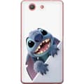 Miniatyrbild 1 av 3: Sony Xperia Z3 Compact Genomskinligt Skal Happy Stitch – glad figur med charmig uttryck