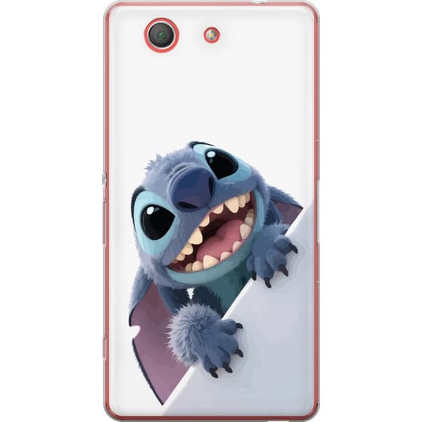 Sony Xperia Z3 Compact Genomskinligt Skal Happy Stitch – glad figur med charmig uttryck
