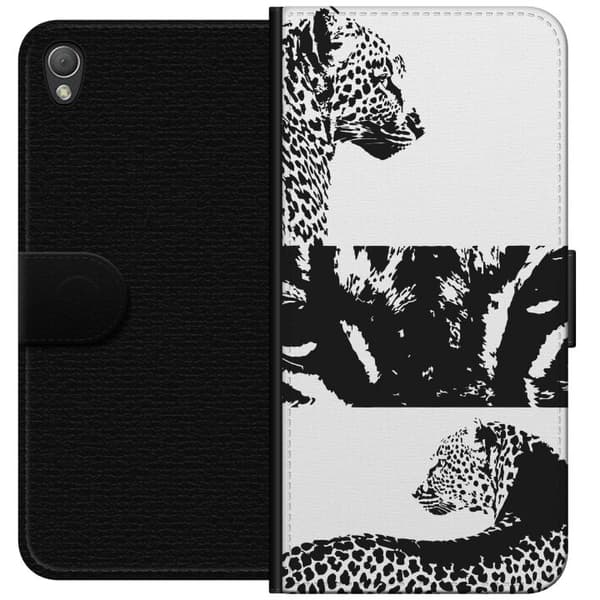 Sony Xperia Z3 Lommeboketui Leopard Faces