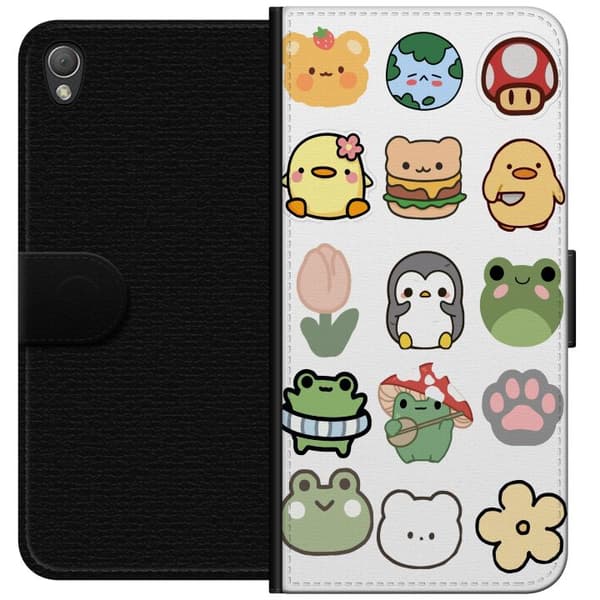 Sony Xperia Z3 Lompakkokotelo Kawaii Friends