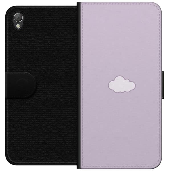 Sony Xperia Z3 Lommeboketui Lilla Sky - minimalistisk sky på en lilla bakgrunn