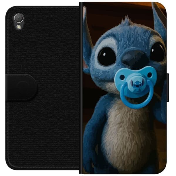 Sony Xperia Z3 Lompakkokotelo Stitch & Napp - vauvateema söpöllä hahmolla