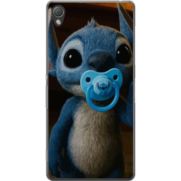 Sony Xperia Z3 Läpinäkyvä kuori Stitch & Napp - vauvateema söpöllä hahmolla