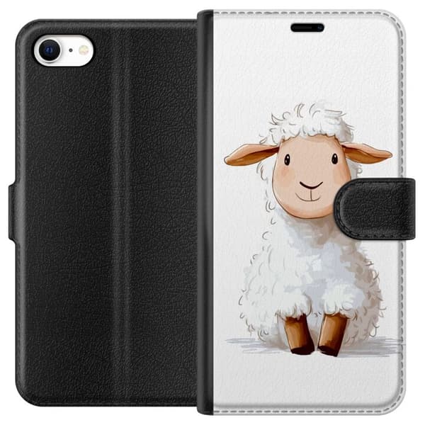 Apple iPhone 6s Lommeboketui Søtt Lam - tegneseriestil for barn og babyprodukter