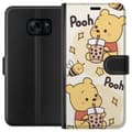 Miniatyrbilde 1 av 3: Samsung Galaxy S7 Lommeboketui Nalle Pooh stil - klassisk bjørnemotiv i en ny tolkning