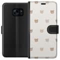 Pikkukuva 1 / 3: Samsung Galaxy S7 Lompakkokotelo Teddy-tausta - söpöt teddykarhut pehmeällä taustalla