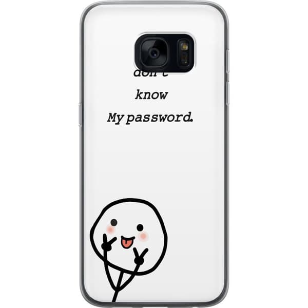 Samsung Galaxy S7 Läpinäkyvä kuori Et Tunne Salasanaani