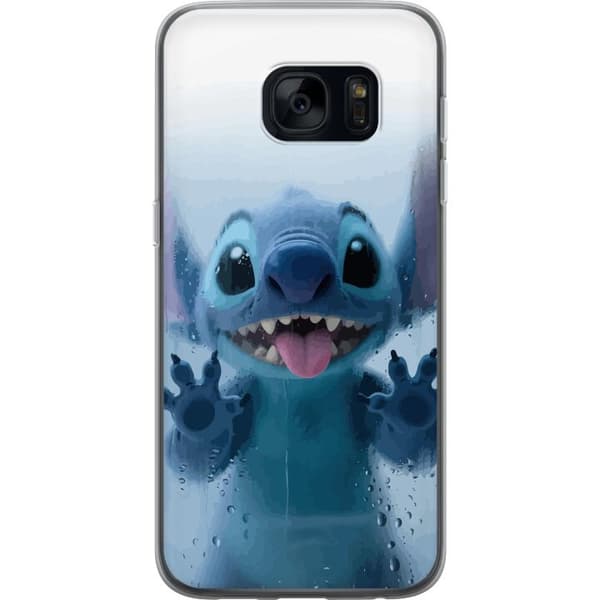 Samsung Galaxy S7 Gennemsigtig cover Stitch ved et vindue i sød stil